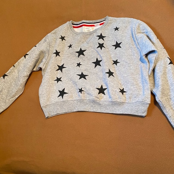 Grey sweater with stars - Picture 2 of 3